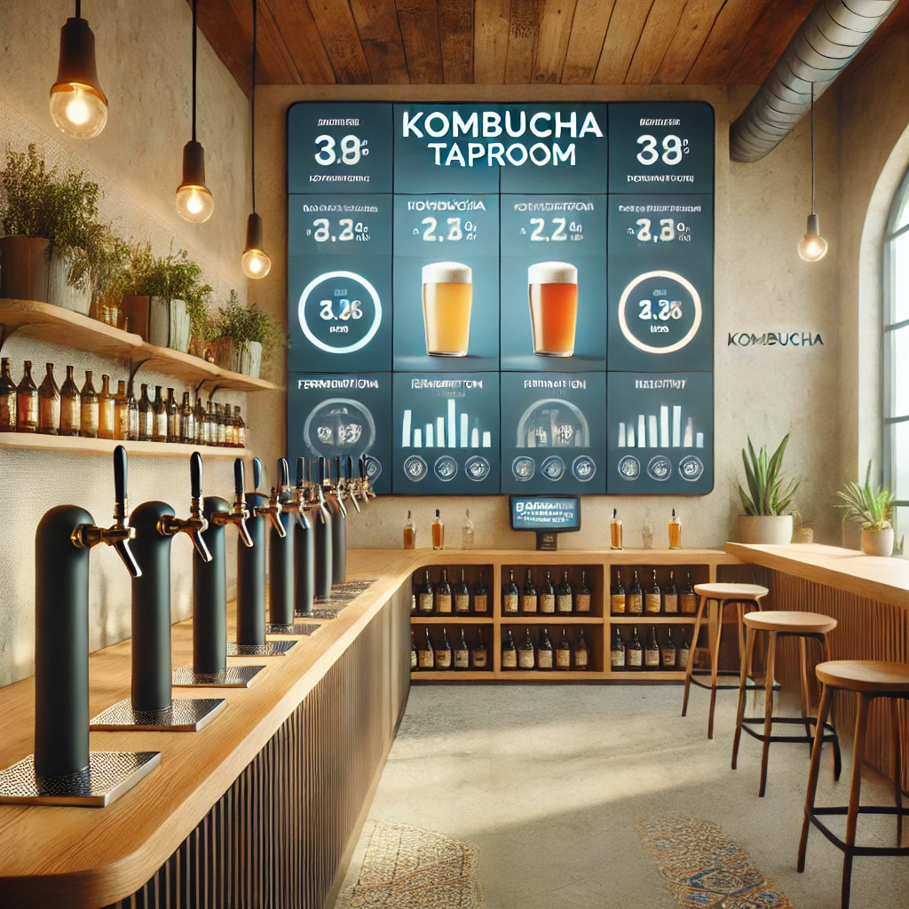 Taproom controlled by Big Data Analytics